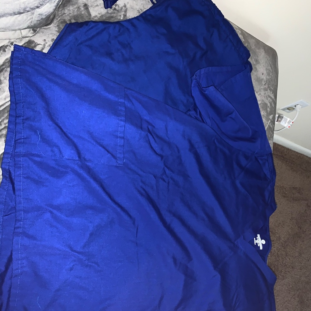 Fundamentals royal scrub 3XL top 2XL bottom